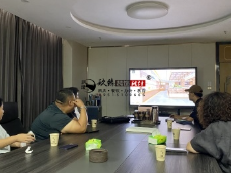 石嘴山装修公司|石嘴山元郎餐厅装修设计方案确定沟通