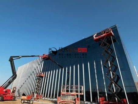 石嘴山装修公司推荐|石嘴山宏远1500 平米办公楼展厅装修施工进度