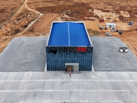 石嘴山装修公司推荐|石嘴山宏远1500㎡办公楼展厅装修设计落地实景